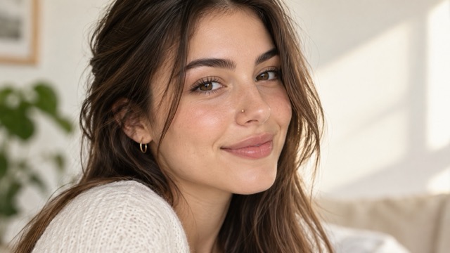 See a Nose Piercing on Your Own Face