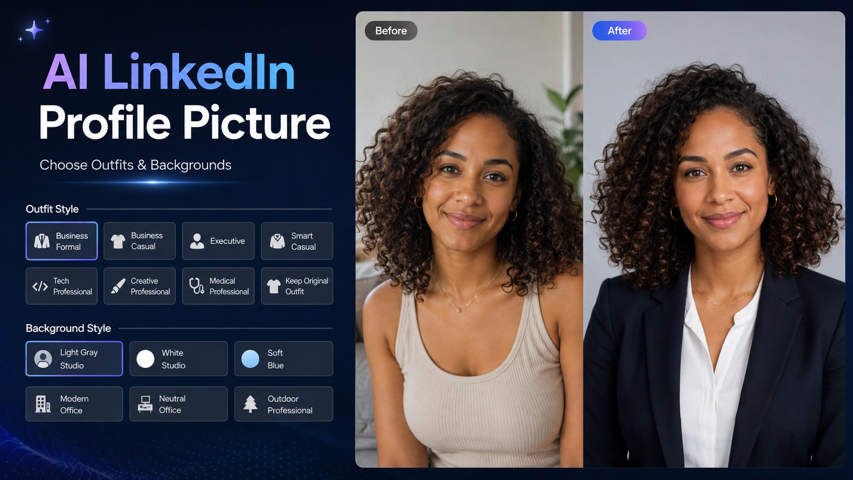 AI LinkedIn Profile Picture