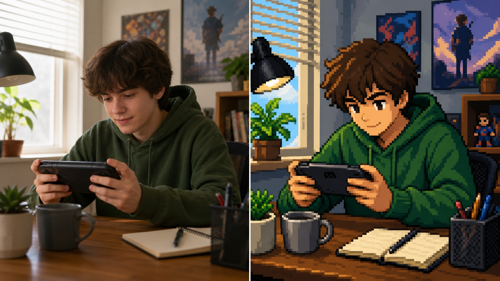 Photo to Pixel Art Converter for Retro Images