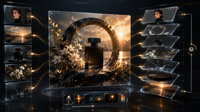 Layer Separation And Multi-Image Fusion