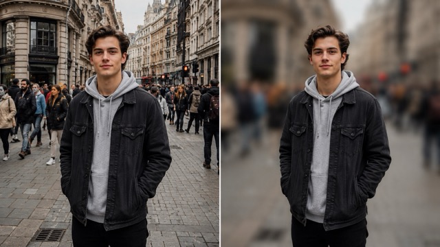 Keep the Main Subject Sharp with Clean and Natural Edges