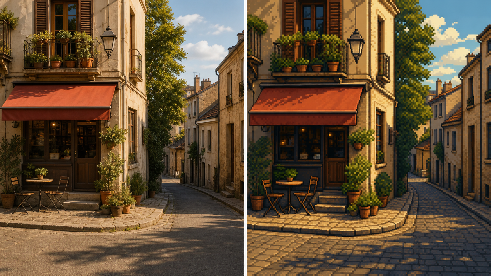 Build Game-Style Scene Concepts