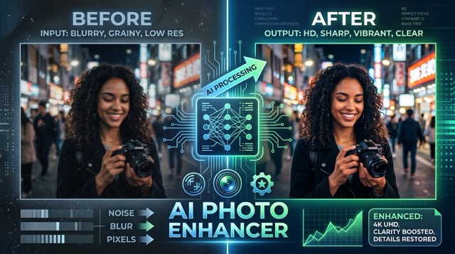 Améliorateur de photo AI
