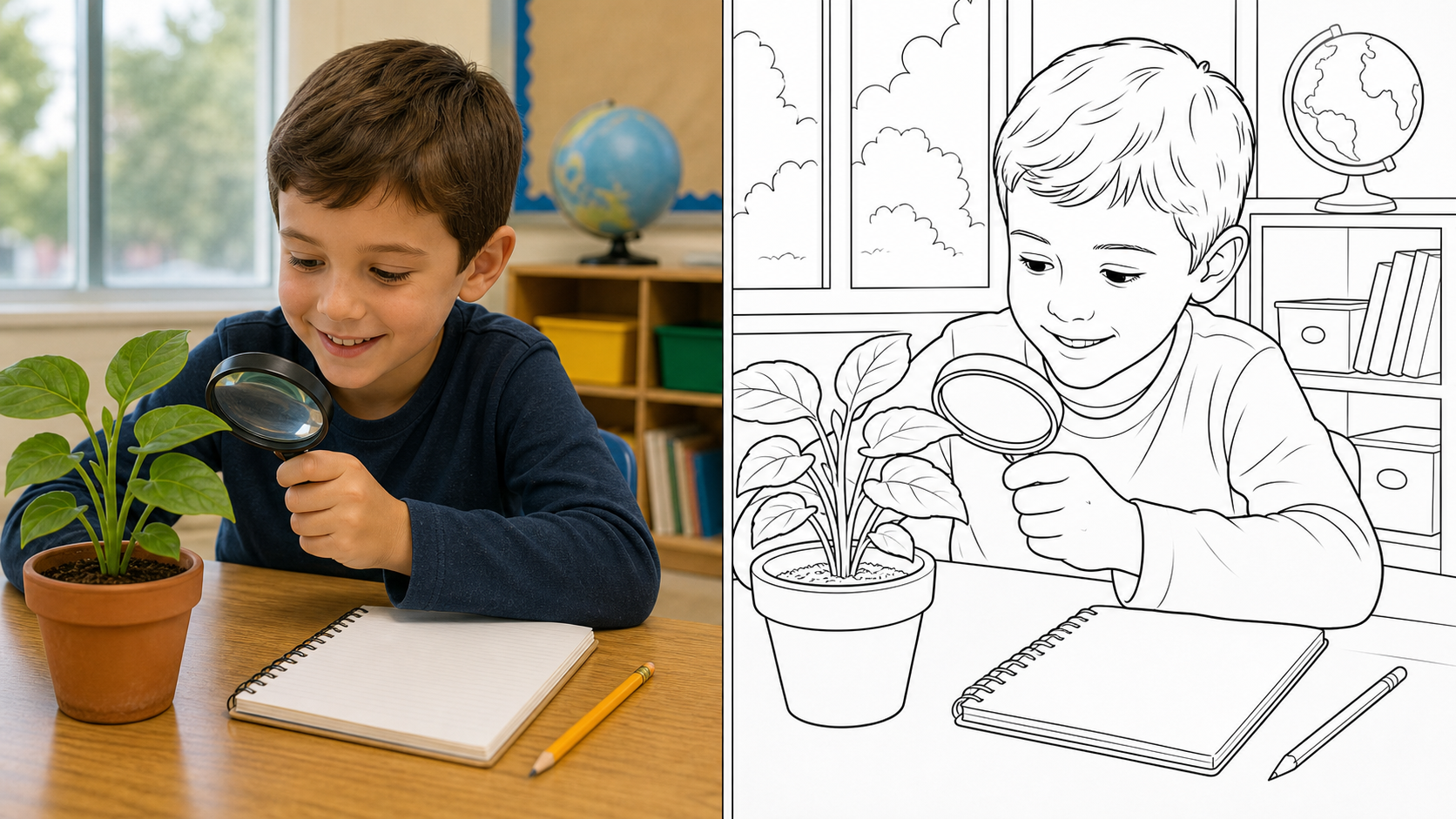 Build Classroom and Activity Sheets From Real Photos