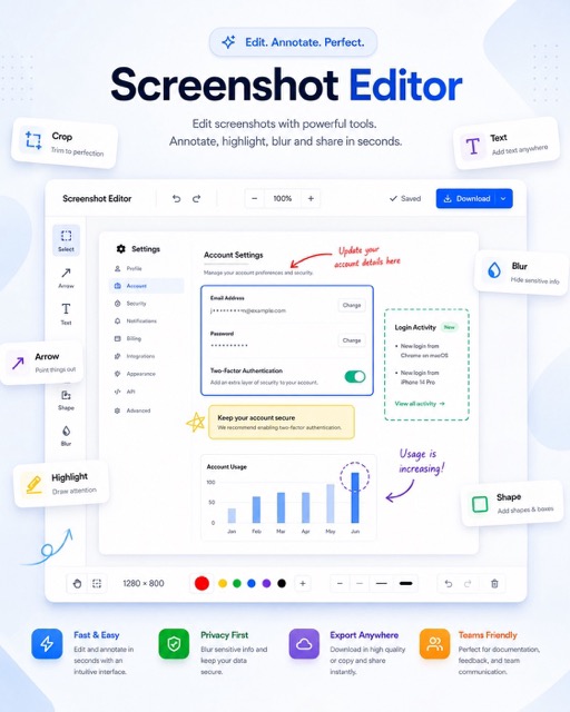 Screenshot Editor