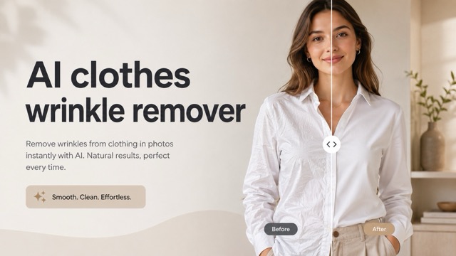 AI Clothes Wrinkle Remover