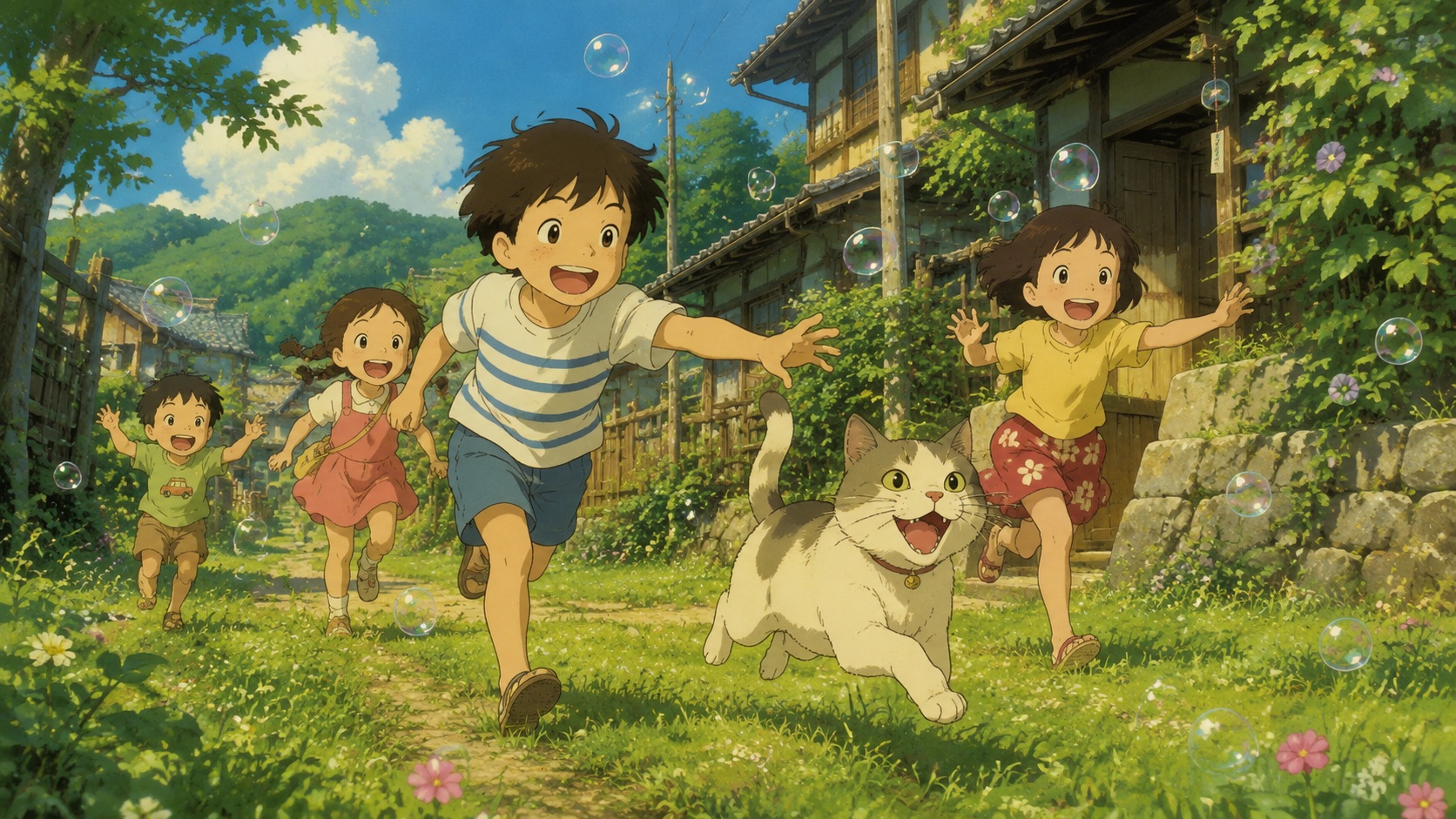 Create Ghibli Style Art from Text or Photos