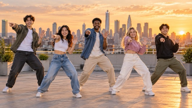 Make Multiple People Dance Together