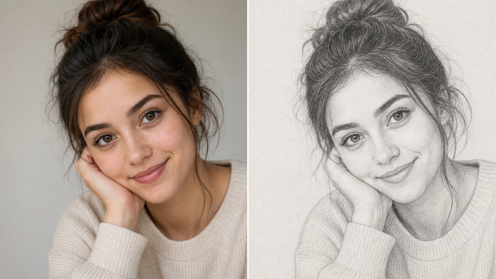 Photo to Sketch for Portraits