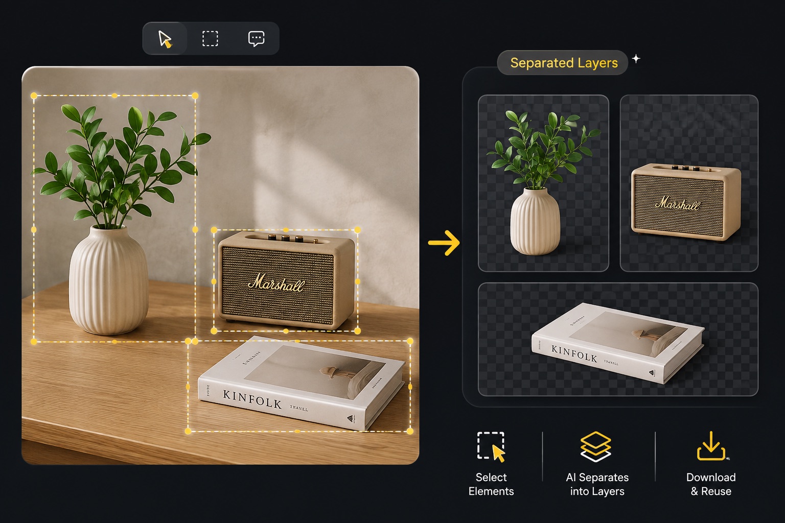 Select the Exact Image Elements You Want