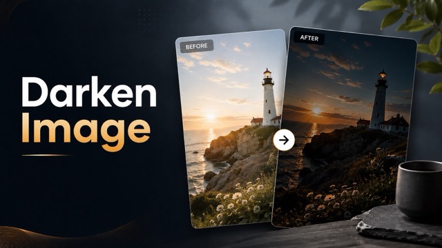 Darken Image Online with a Fast AI Image Darkener