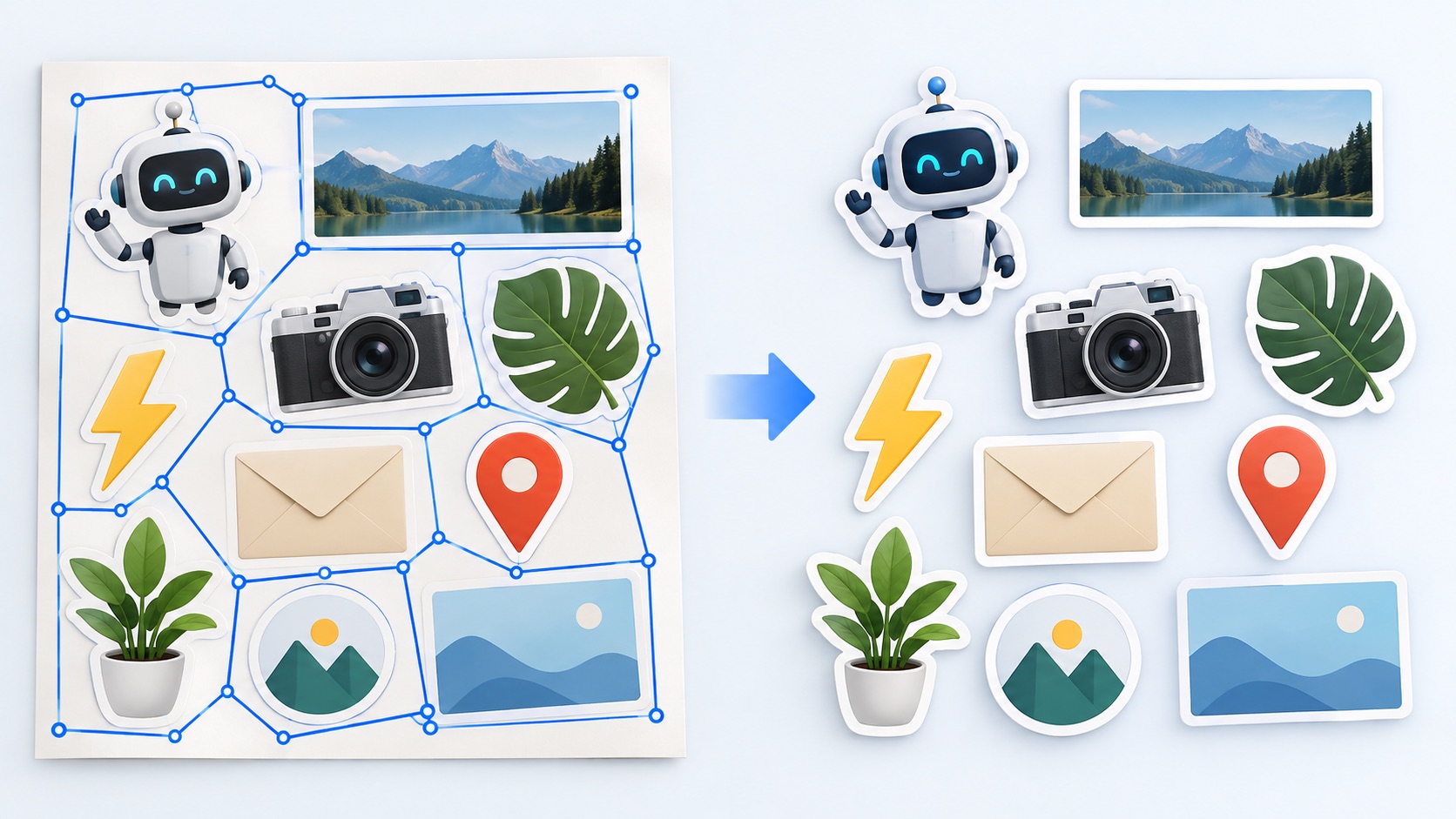 Drag Grid Points to Create Custom-Shaped Slices