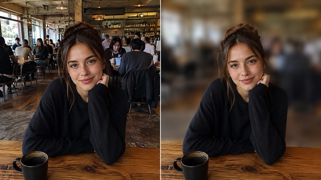 Blur Photo Backgrounds Automatically in Seconds