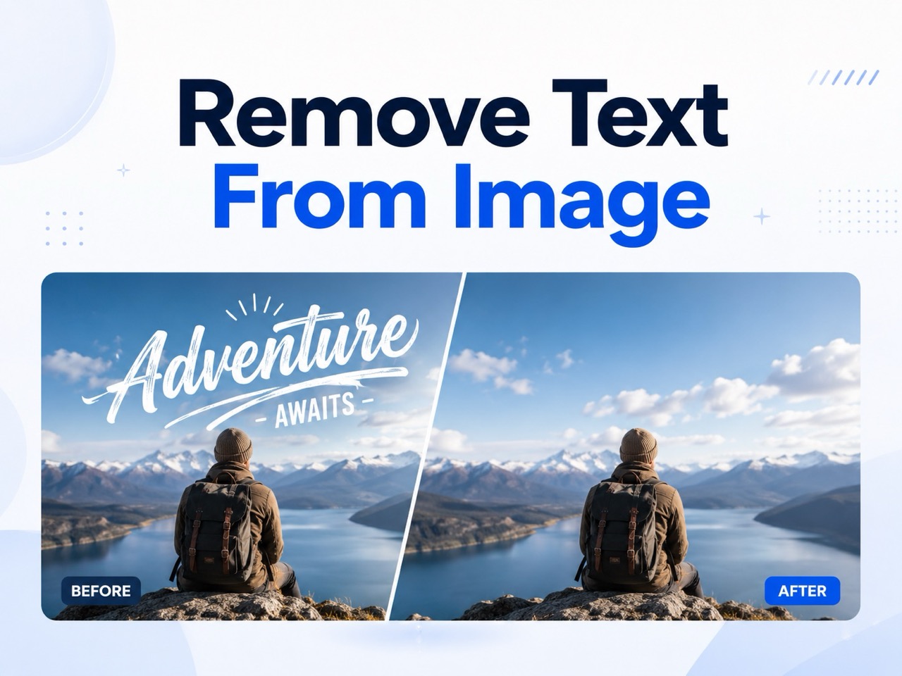Remove Text From Image