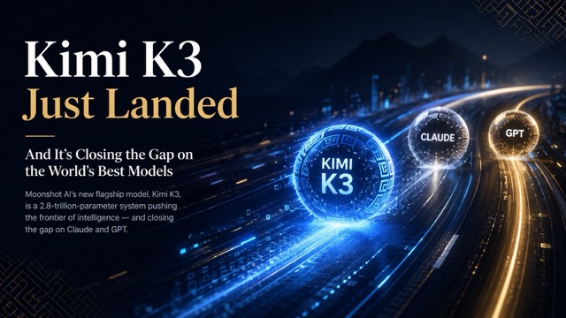 Kimi K3 Just Landed — And It's Closing the Gap on the World's Best Models