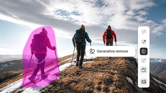 オンラインAI画像編集でのジェネラティブ編集 — PicEditor AI