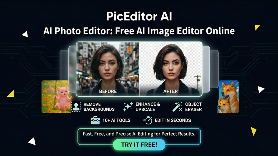 AI Photo Editor: Free AI Image Editor Online | PicEditor AI
